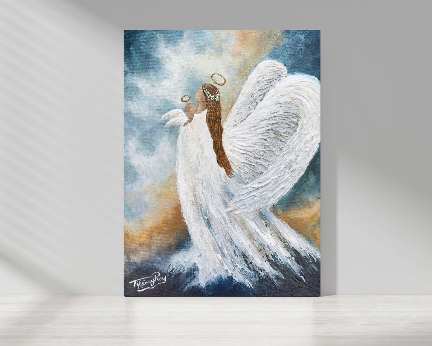 Always with you, Original Angel Painting