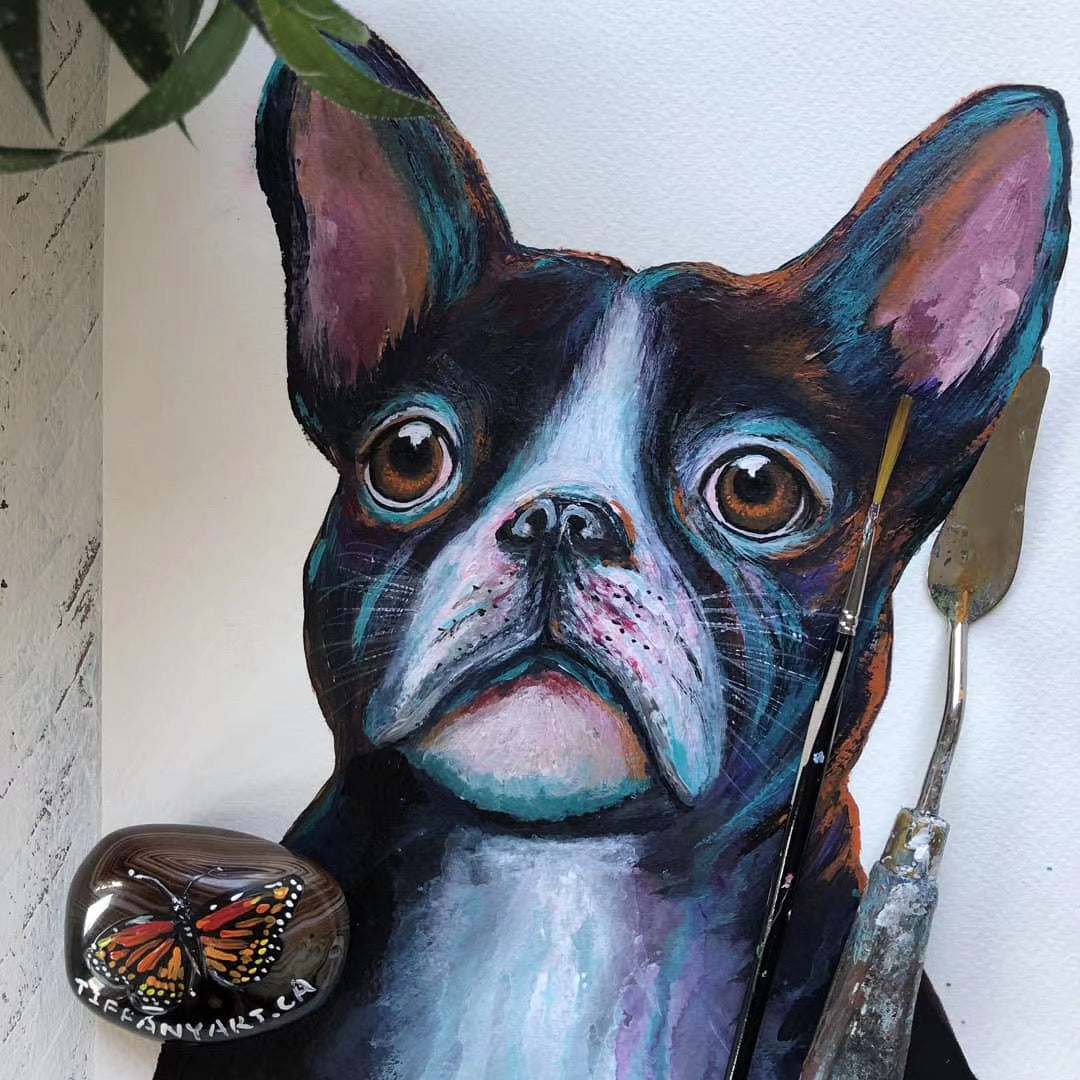Custom Dog portrait from Your Photo