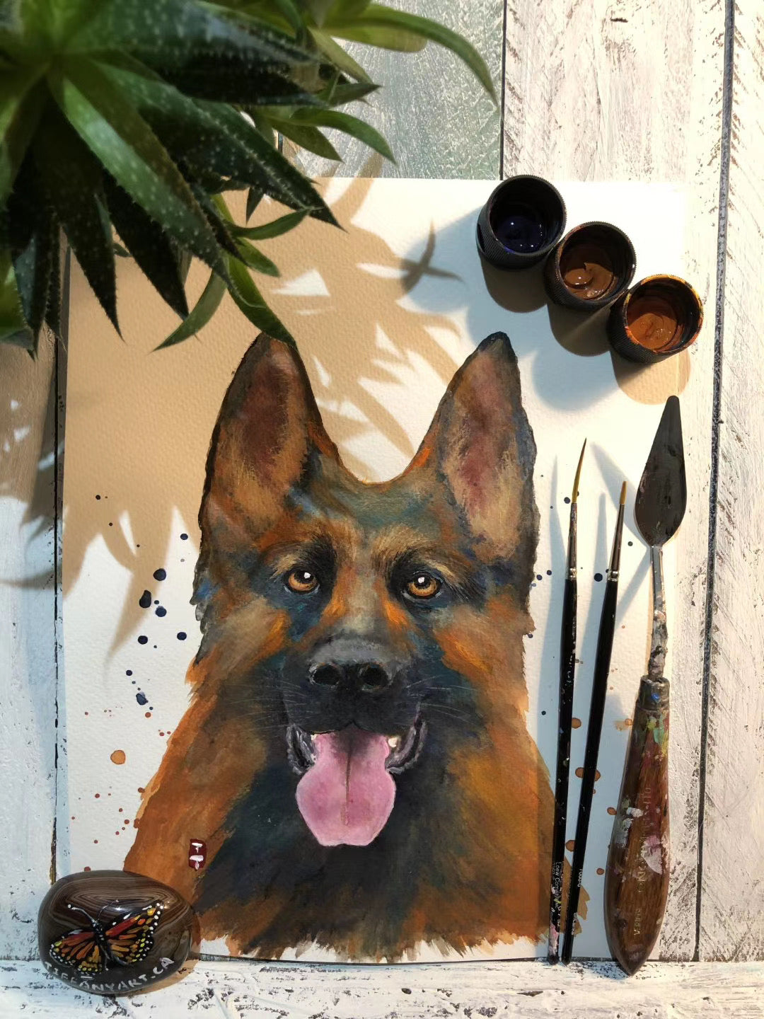 Custom Dog portrait from Your Photo