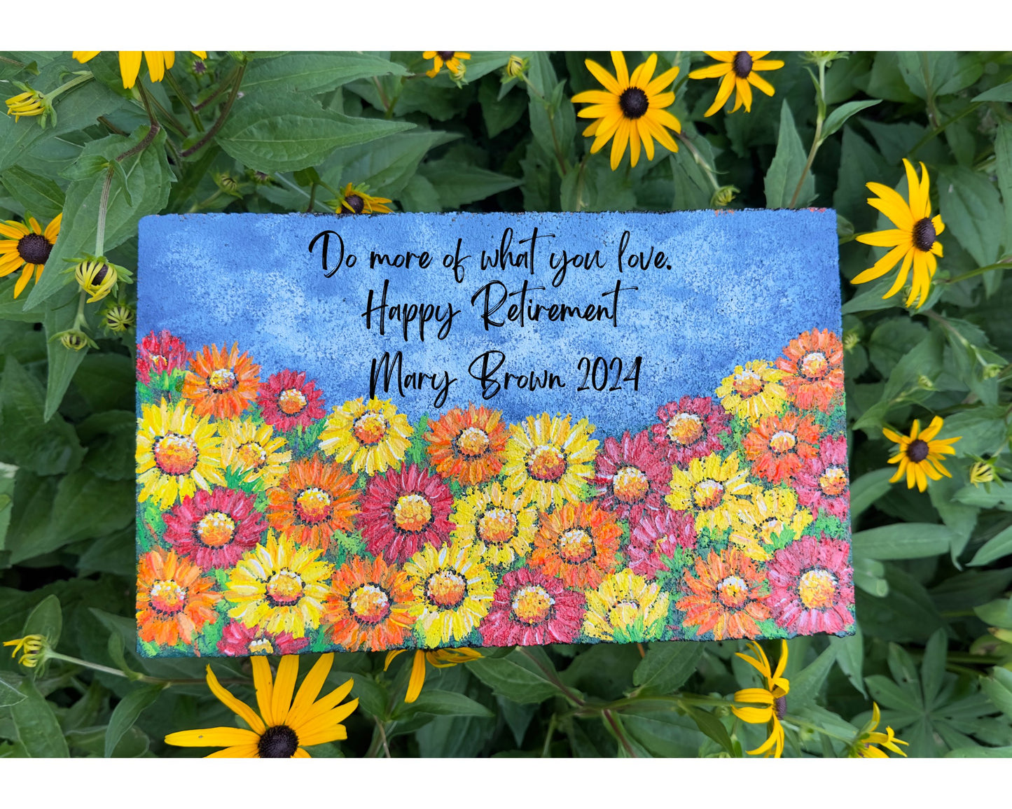 Hand PaintedRetirement Stone