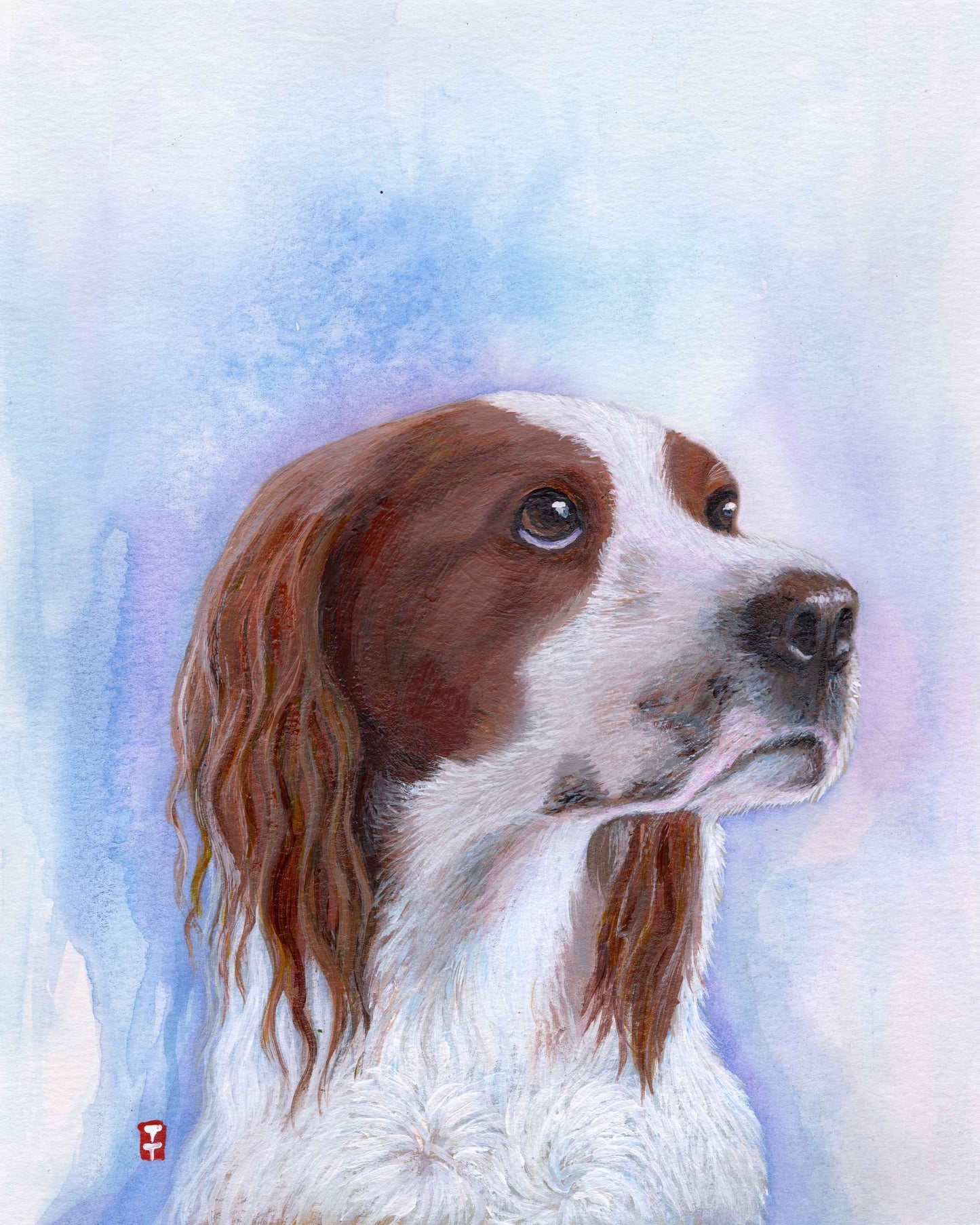 Custom Dog portrait from Your Photo