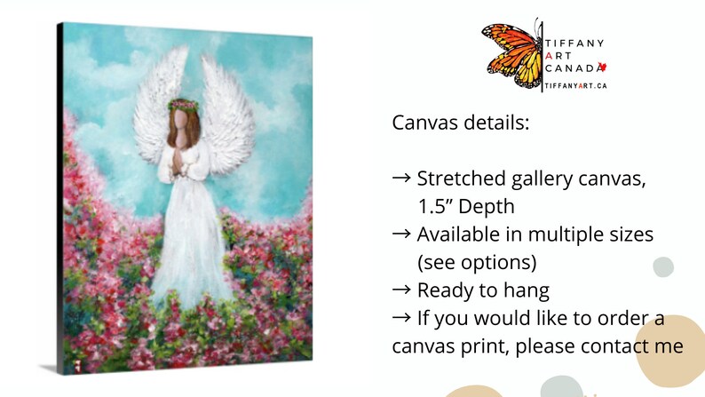 Abstract Angel painting