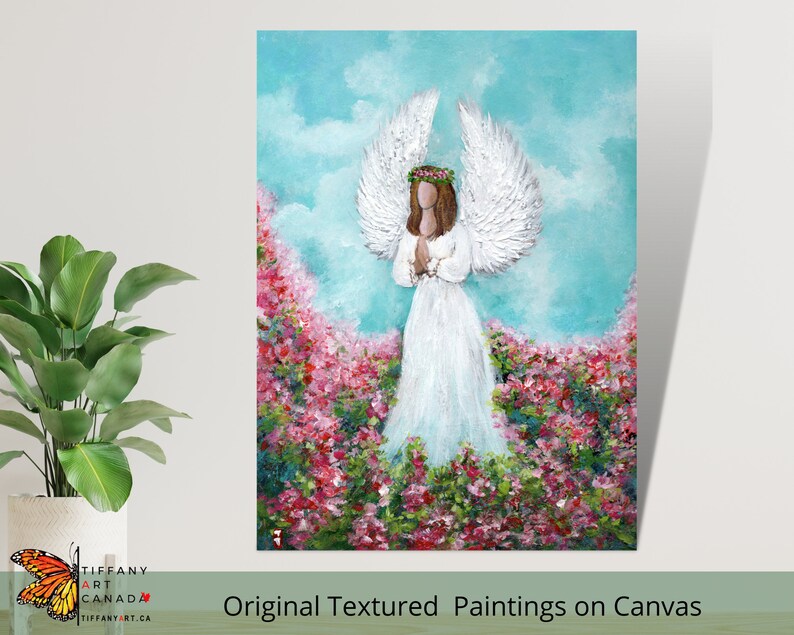 Abstract Angel painting