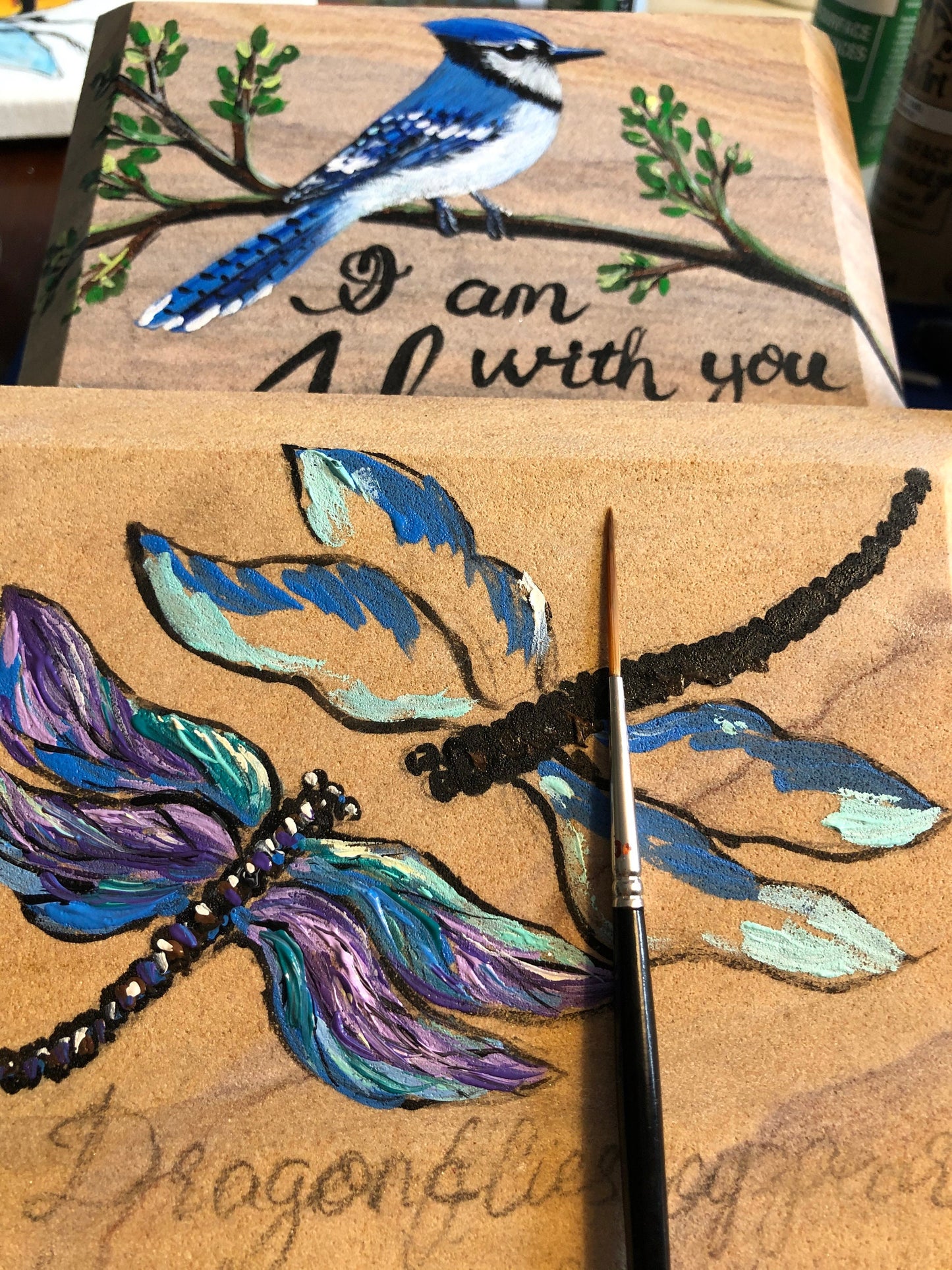 Dragonfly Memorial Stone