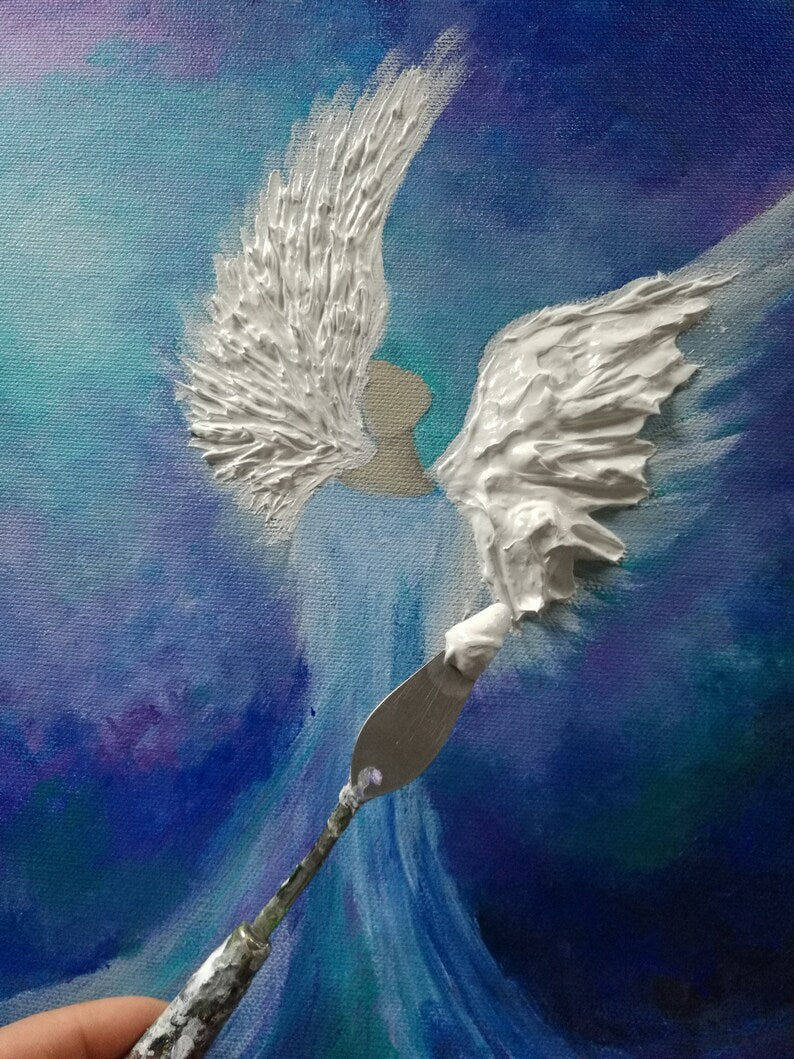 Abstract Angel painting