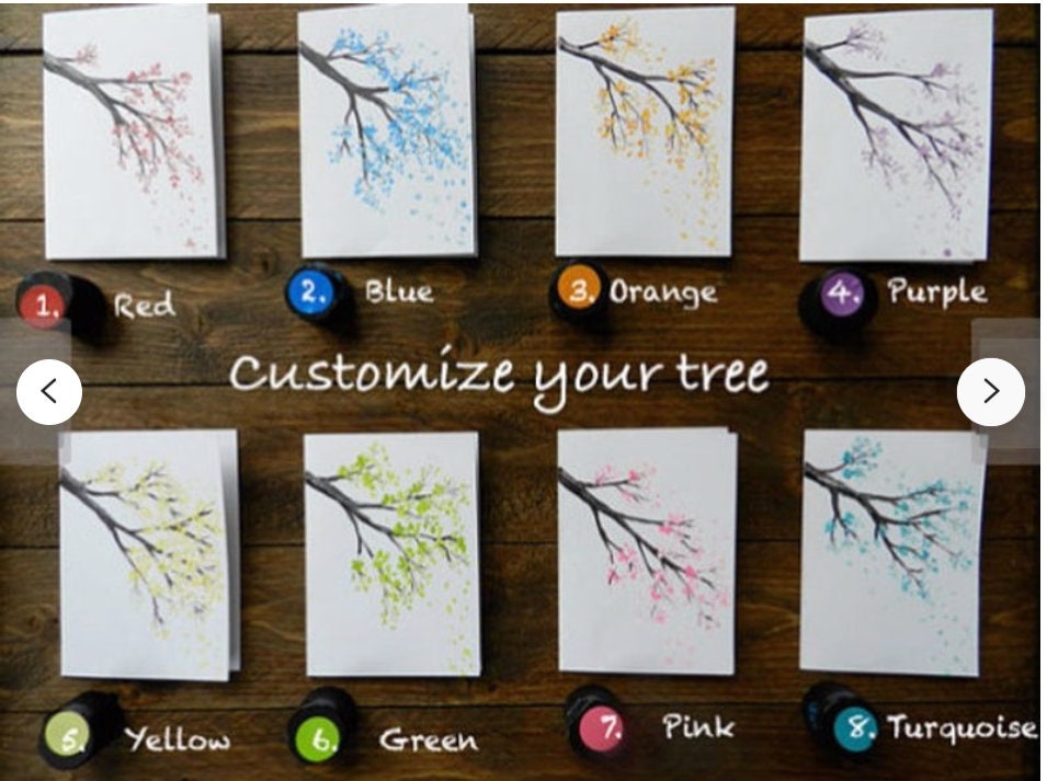 Custom Cherry Blossoms Painting For Couple