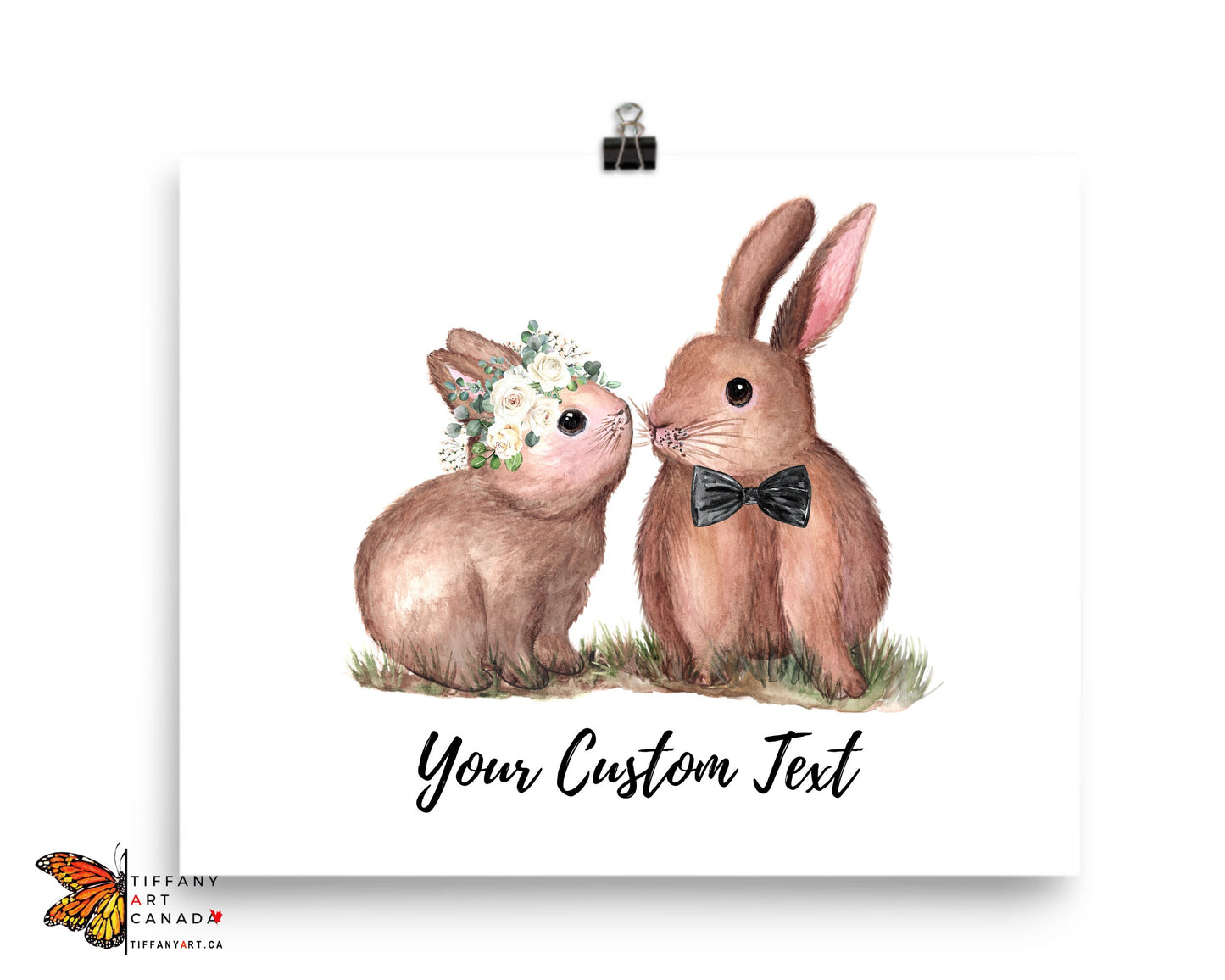 Bunny Couple Print