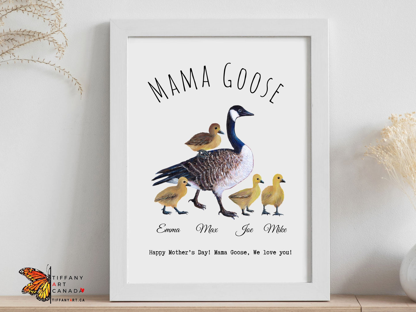 Personalized Mama Goose Print