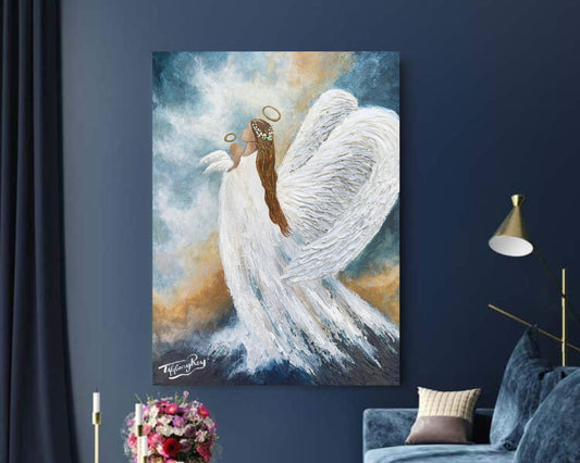 Always with you, Original Angel Painting