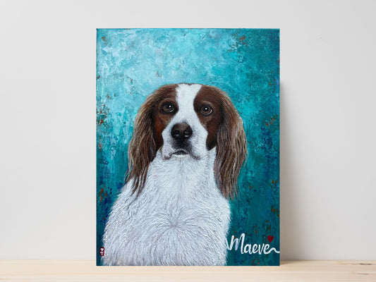 Custom Dog portrait from Your Photo