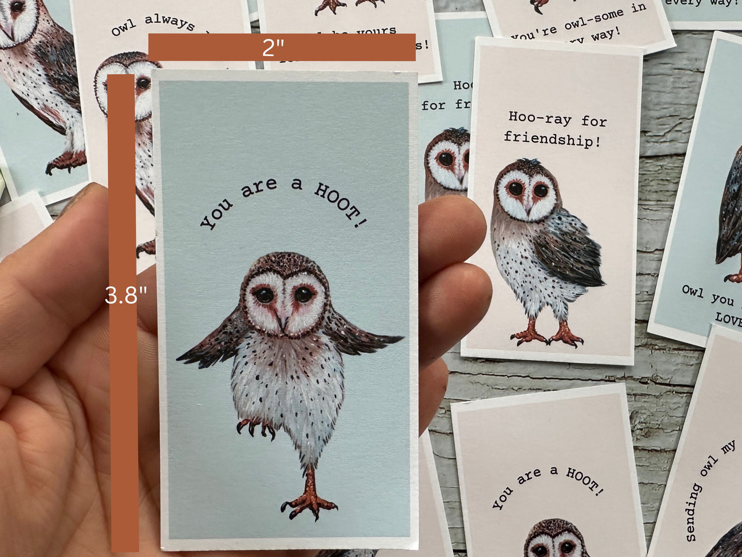 20 Min Owl Valentines Cards