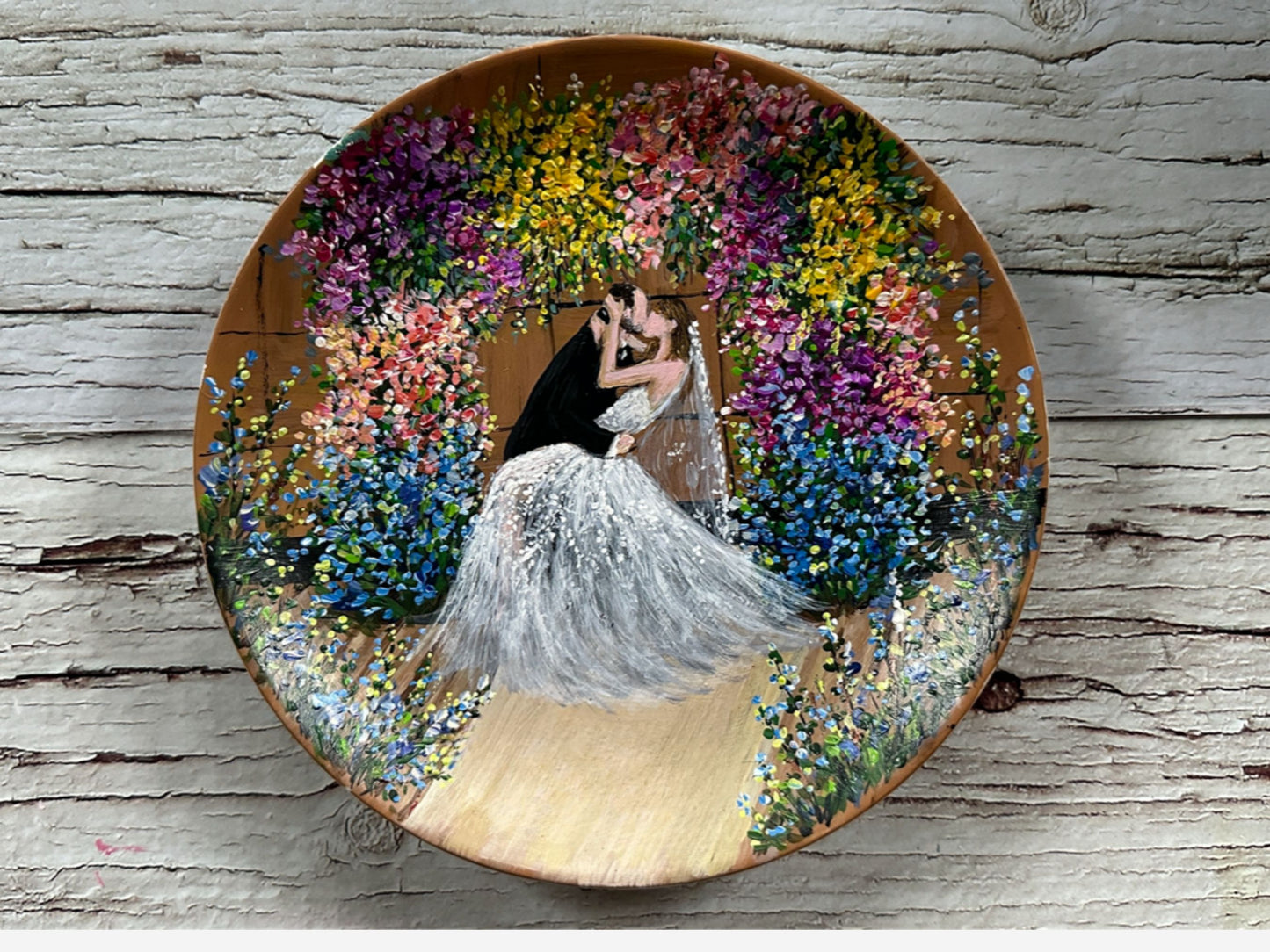 Hand Painted Ring Dish From Your Photo