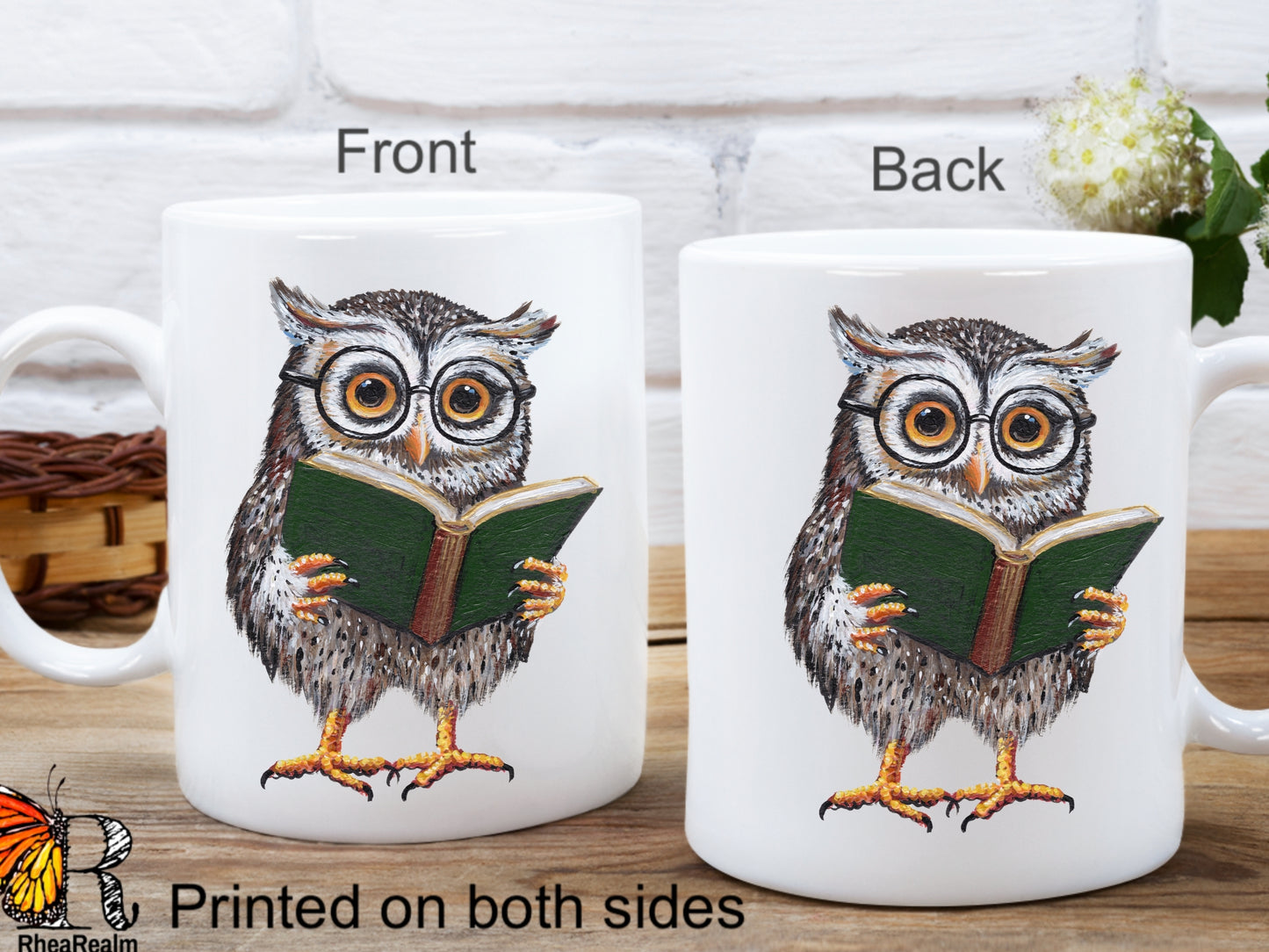 Personalized Owl Mug