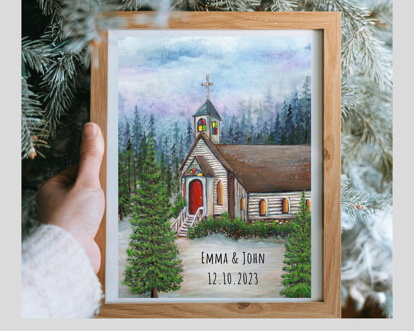 Country Church Print