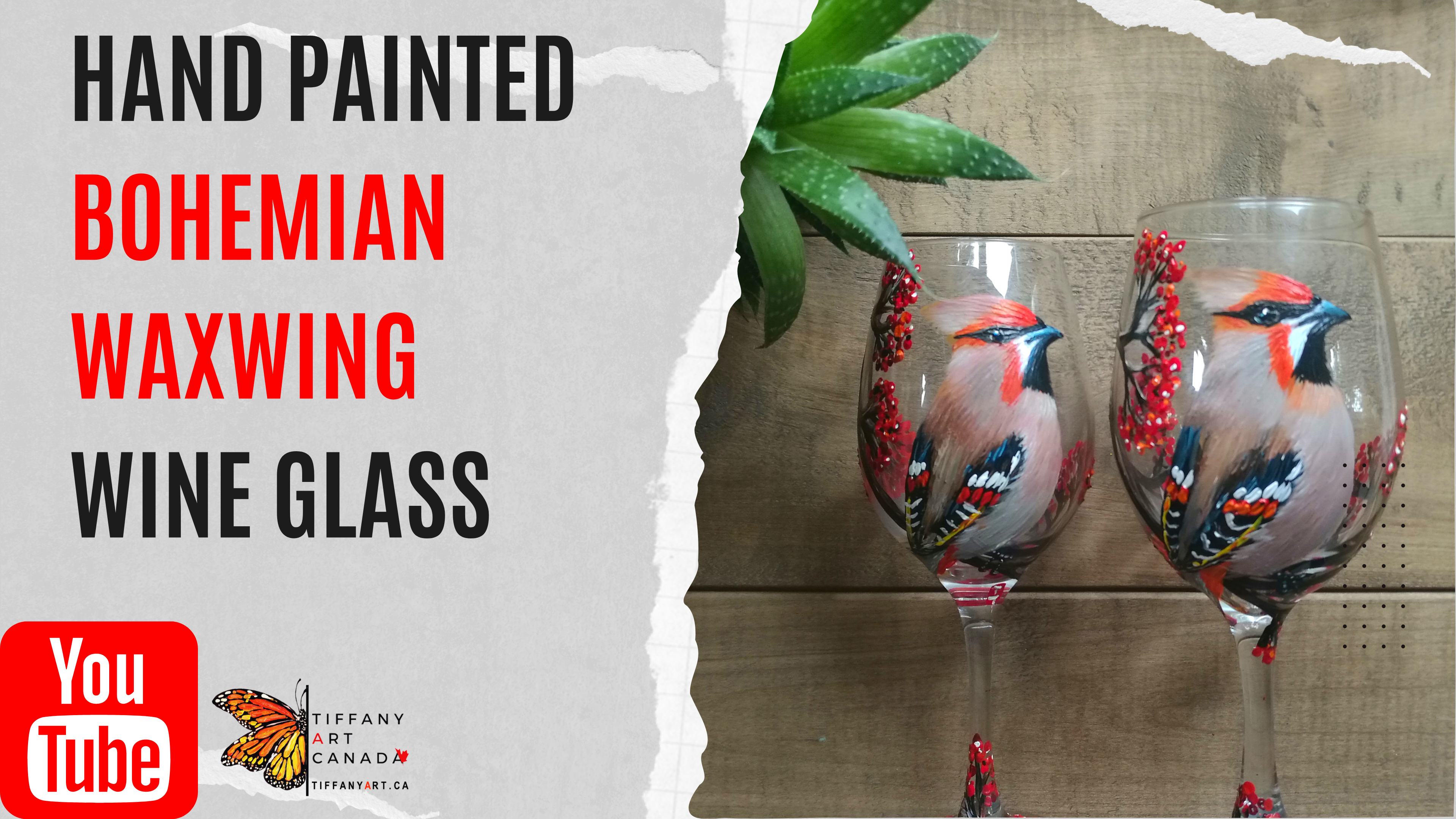 Loon Wine Glass, Loon Art, Hand Painted Wine Glass, Maine Art