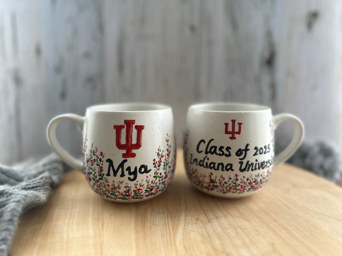 Hand-Painted Graduation Mug