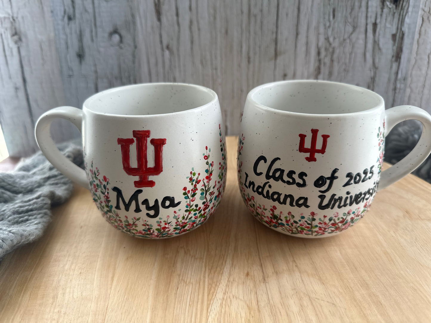 Hand-Painted Graduation Mug