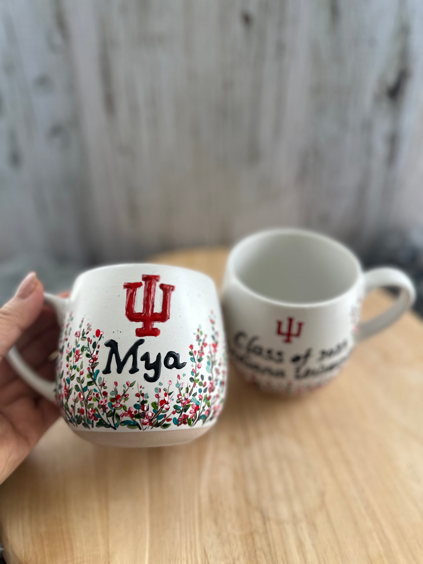 Hand-Painted Graduation Mug