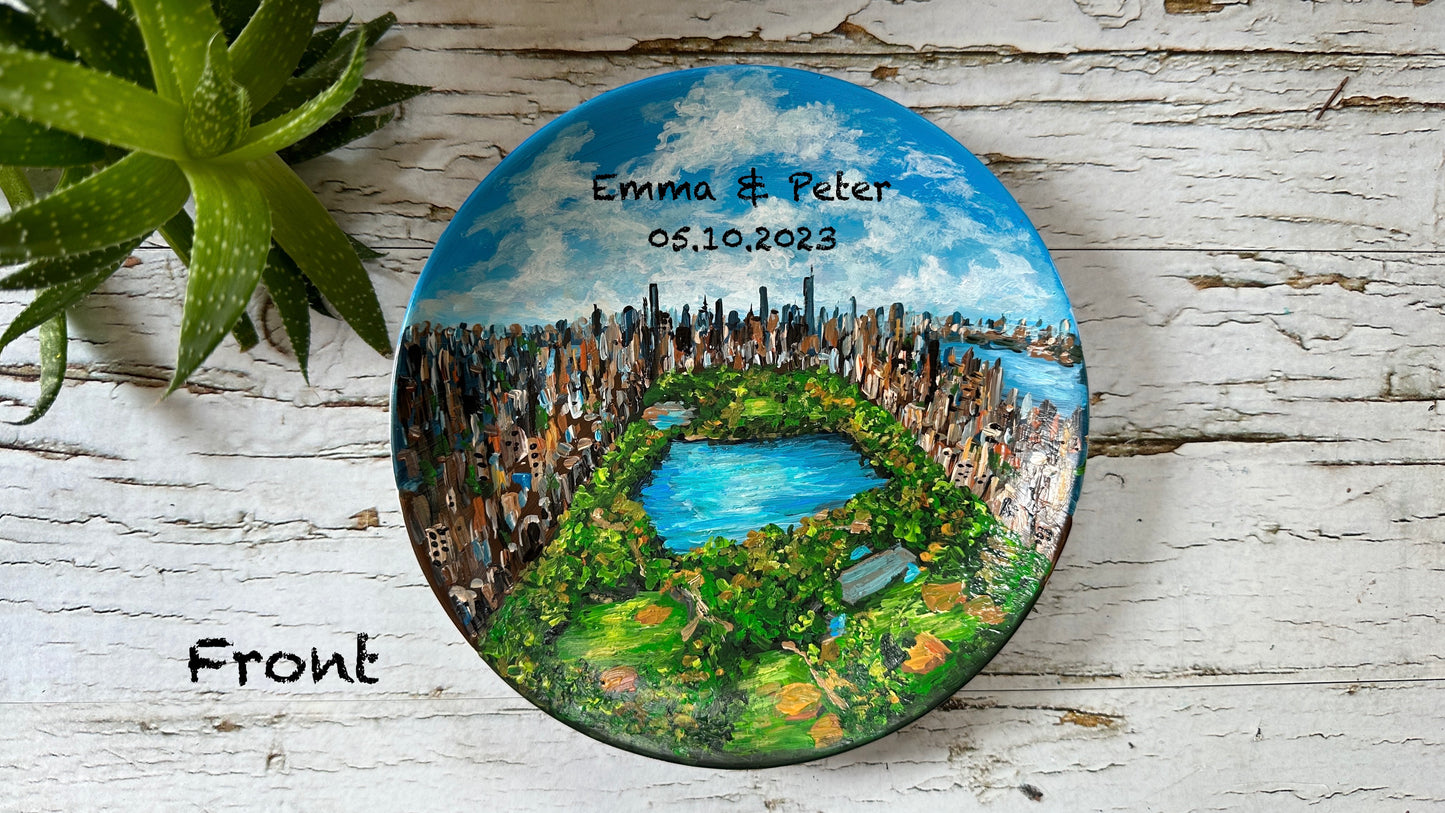 Hand Painted Ring Dish From Your Photo