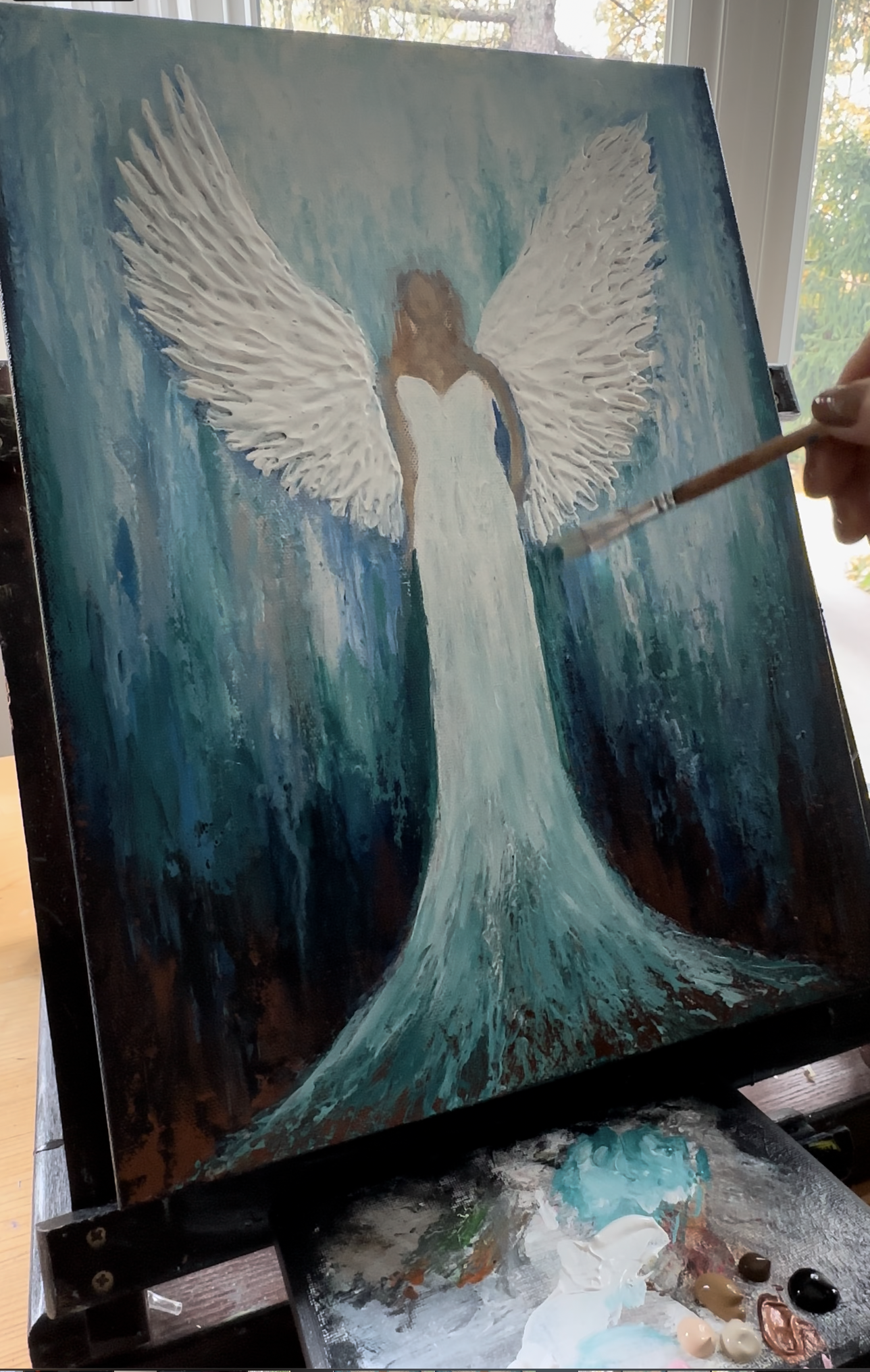 Angel Painting on Canvas