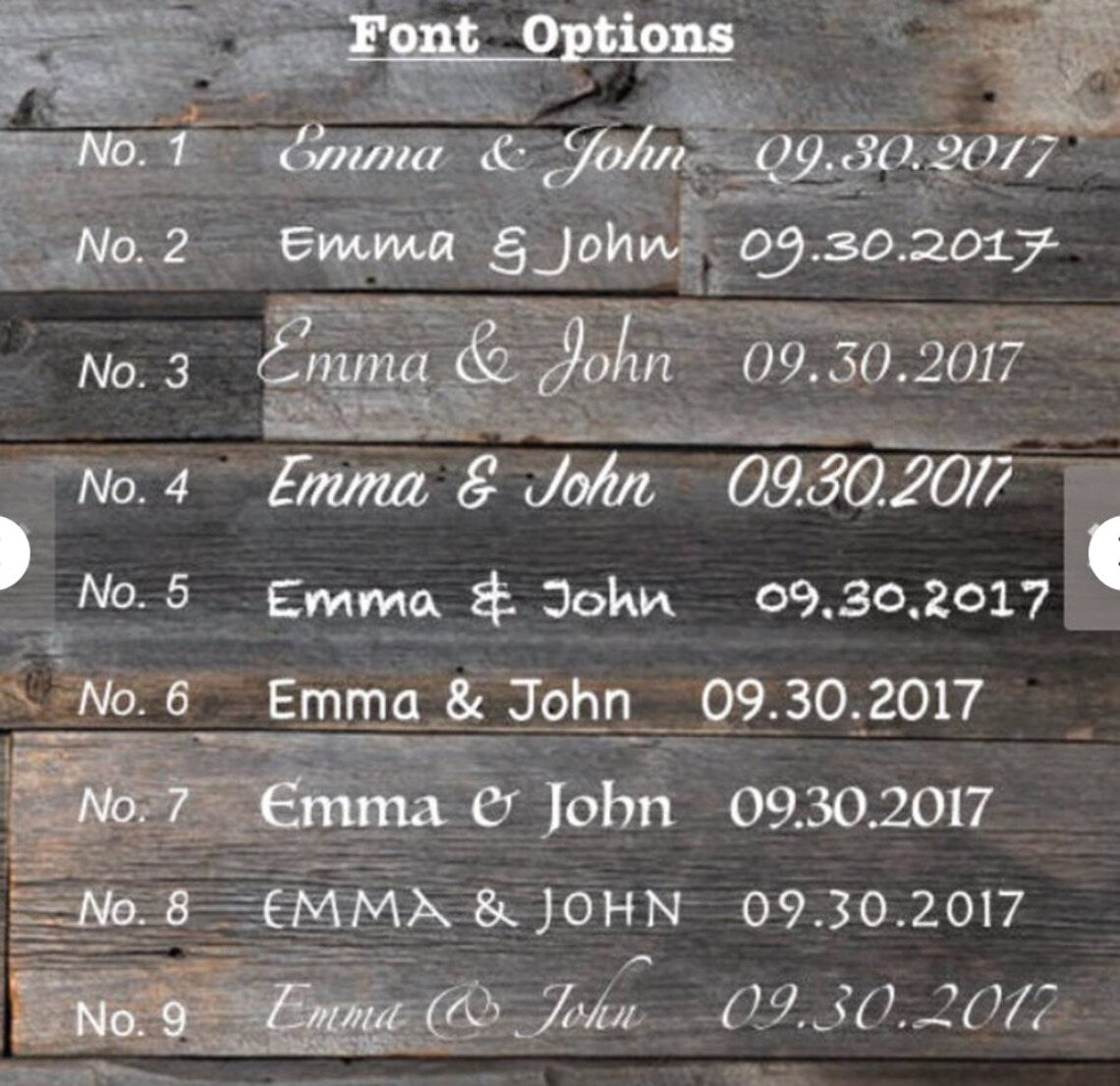 Personalized wedding gift