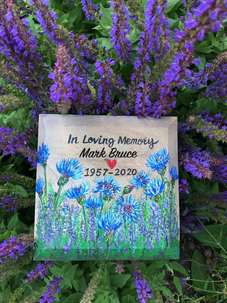 Hand Painted Grandma's Stone