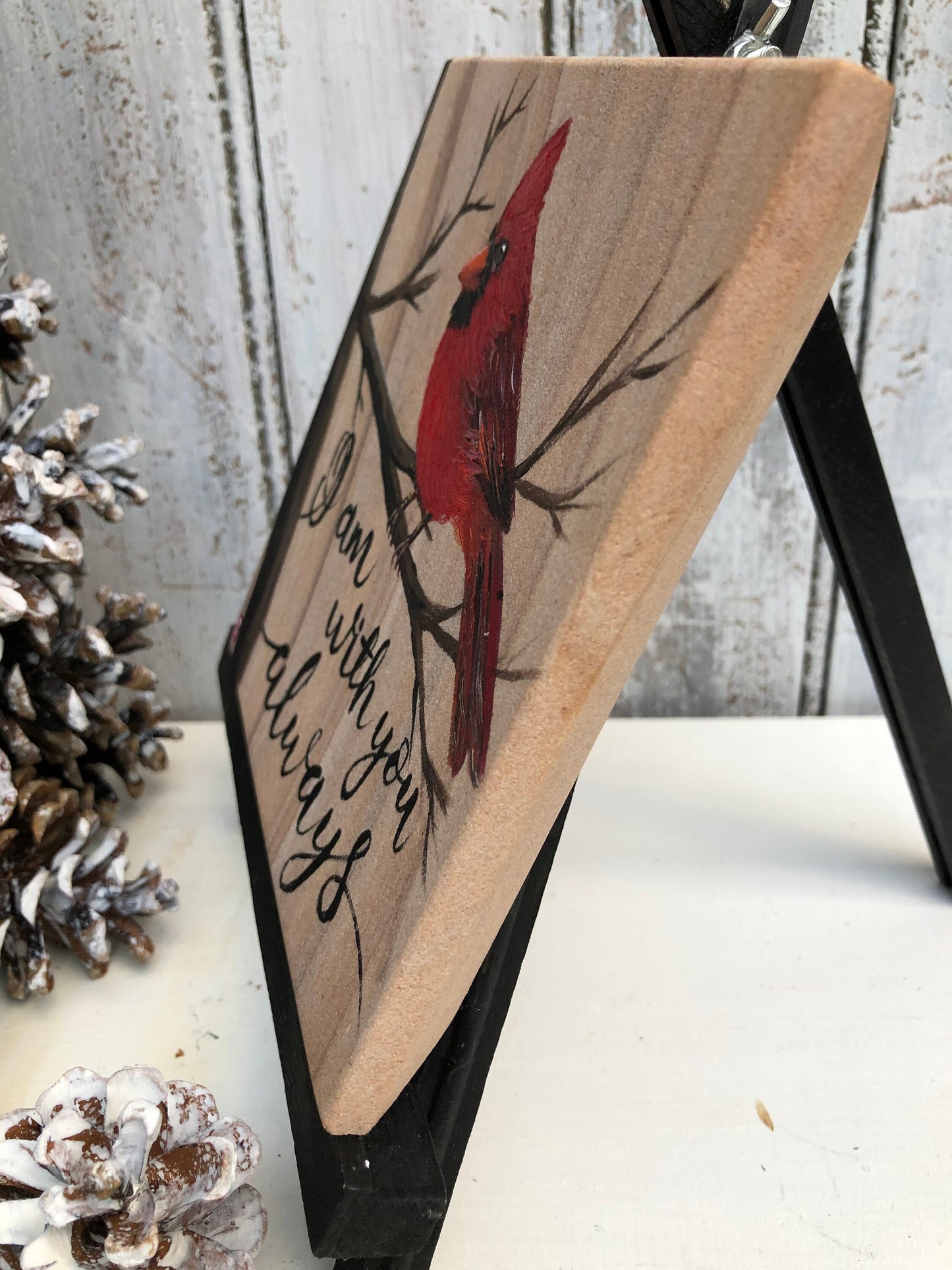 Cardinal Memorial Stone 6.25x6.25" (5)