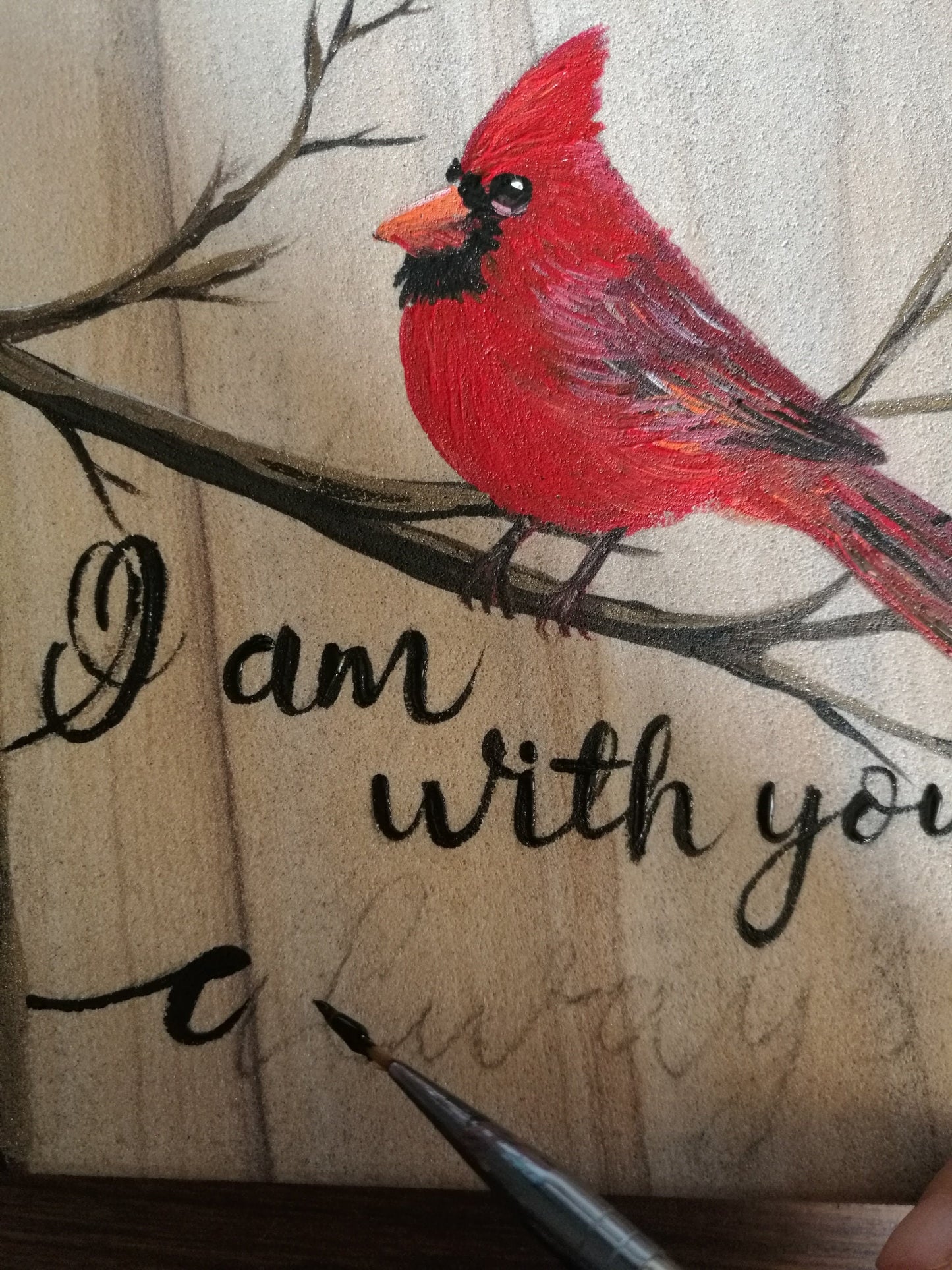 Cardinal Memorial Stone 6.25x6.25" (5)