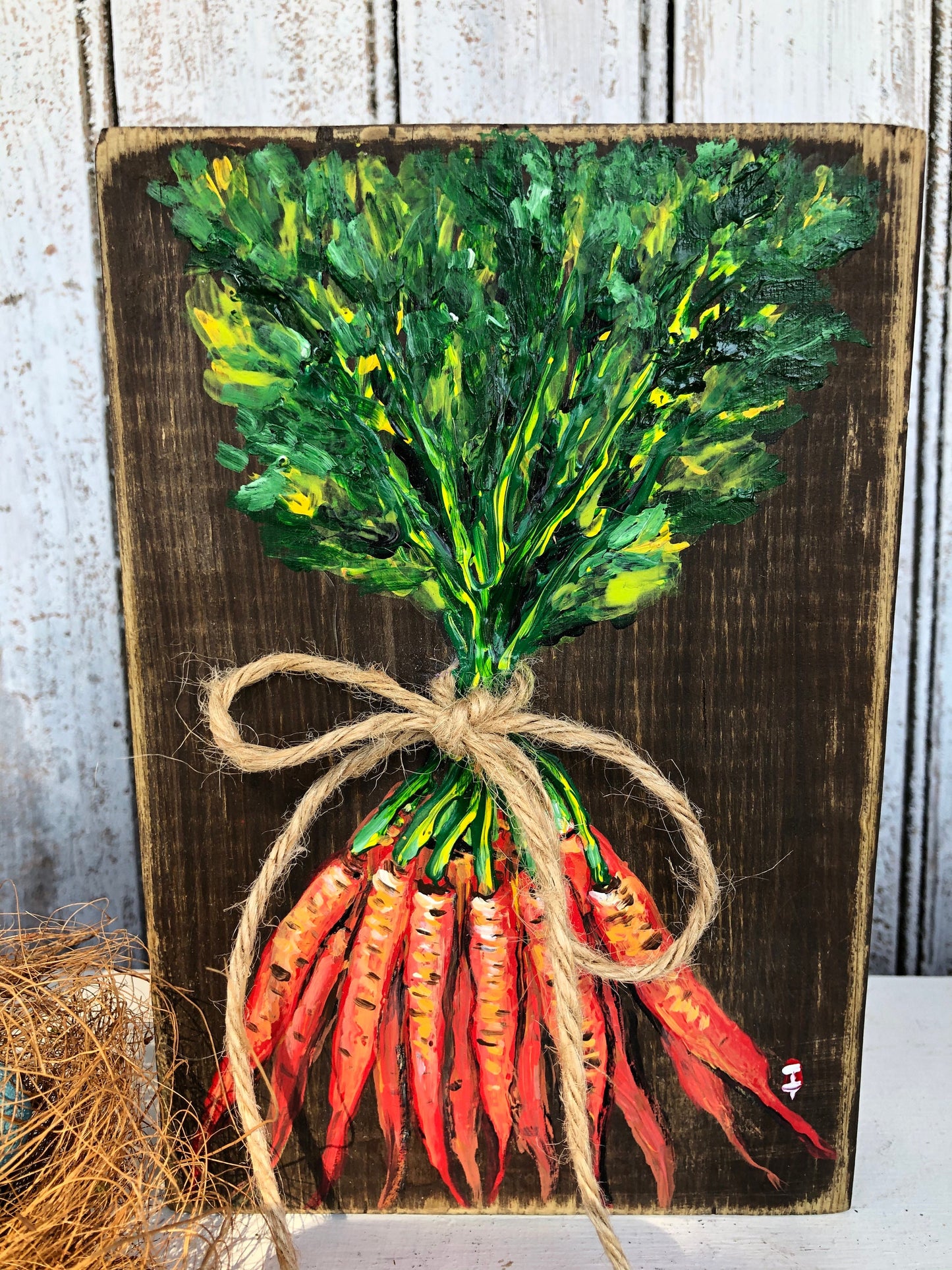 Easter decor, Easter bunny decor, Easter decorations farmhouse, Easter tiered tray decor, Happy Easter sign, Spring decor, Farmhouse spring (Carrot Patch Set of 3)