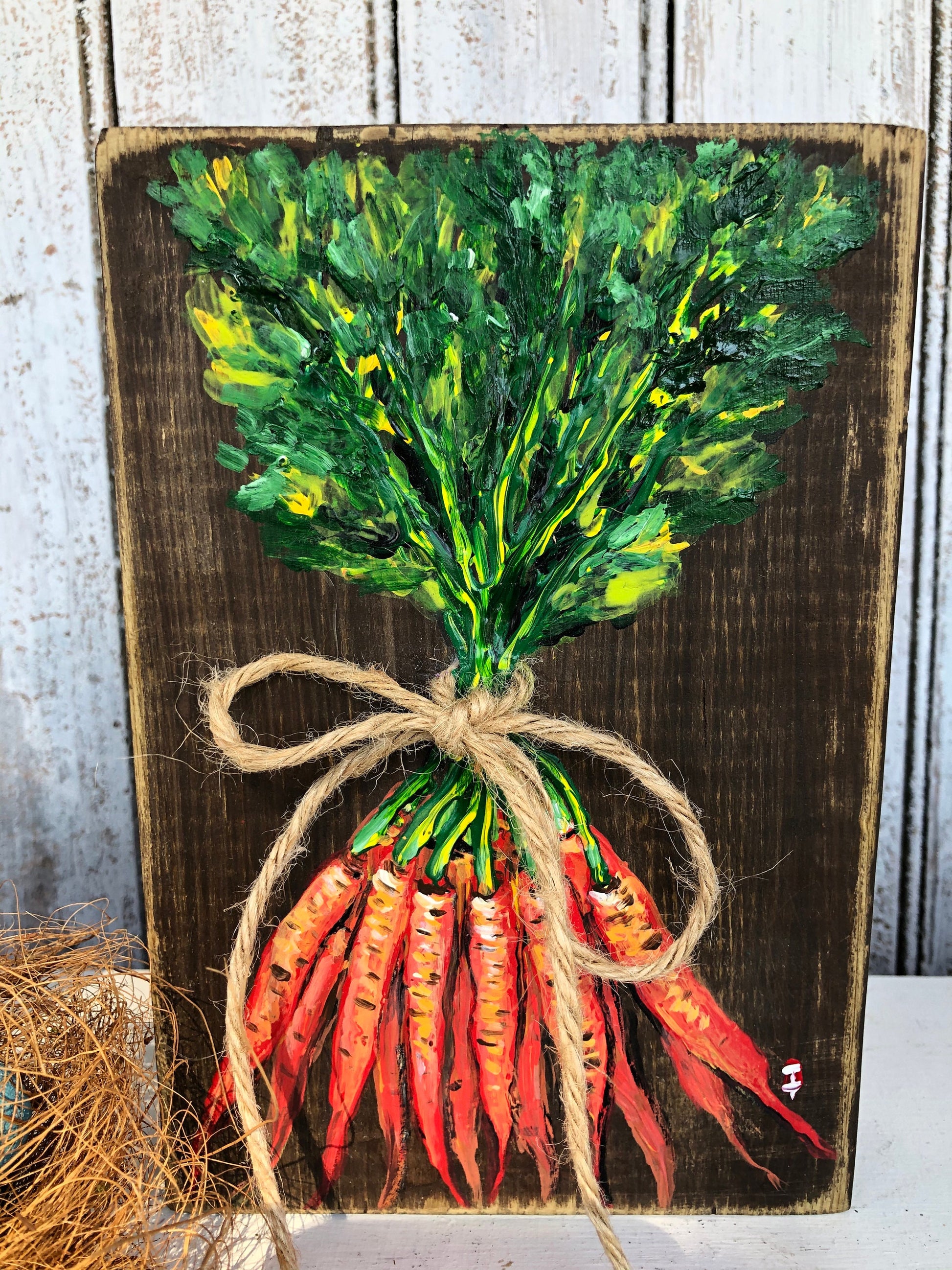 Easter decor, Easter bunny decor, Easter decorations farmhouse, Easter tiered tray decor, Happy Easter sign, Spring decor, Farmhouse spring (Carrot Patch Set of 3)