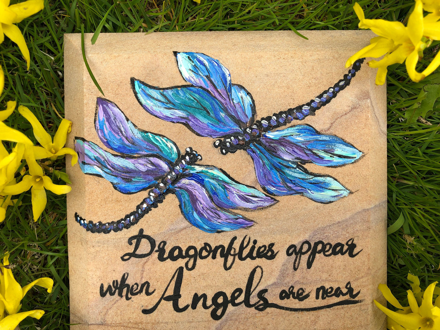 Dragonfly Memorial Stone