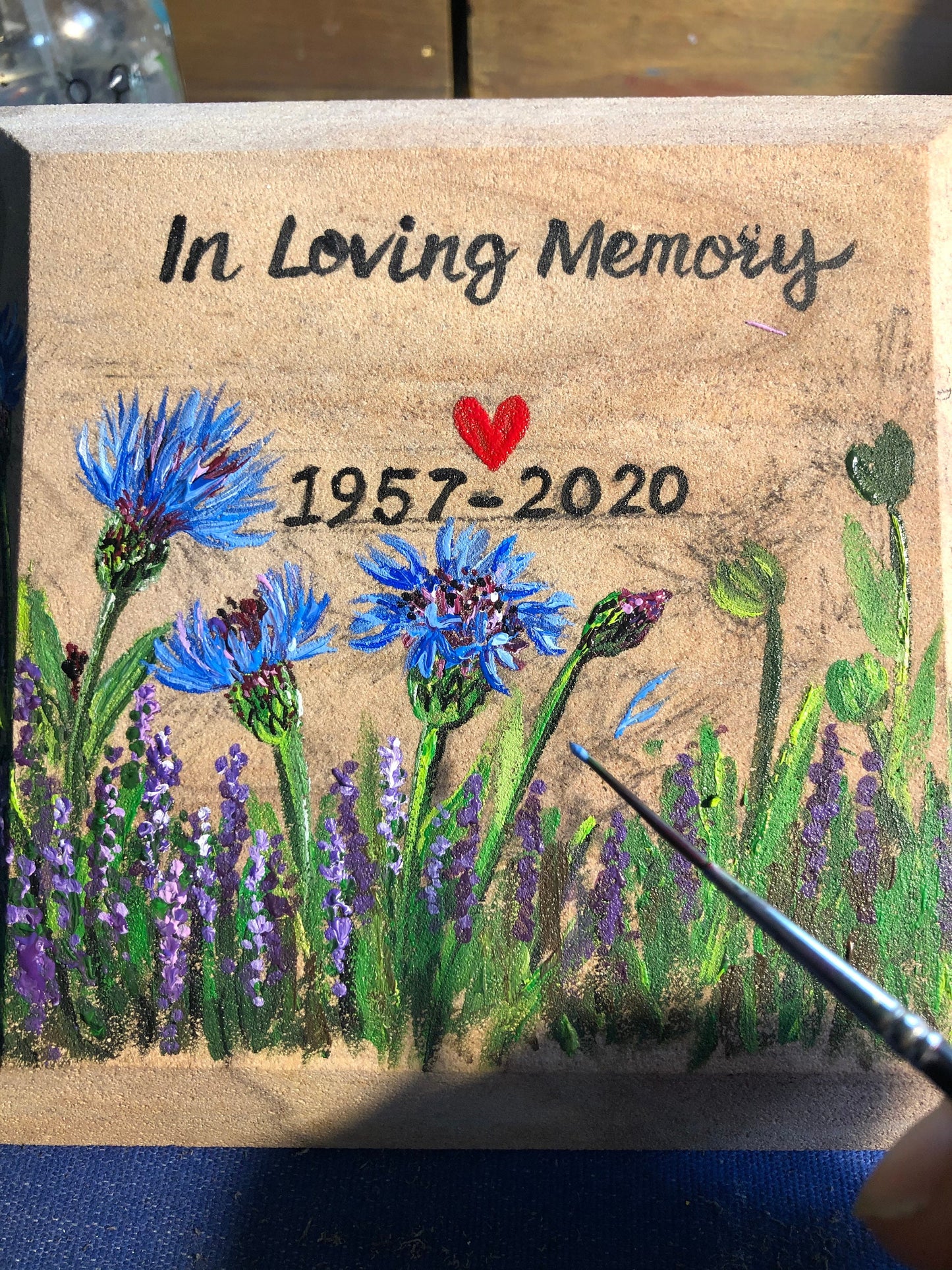 Forget Me Not Memorial Stone