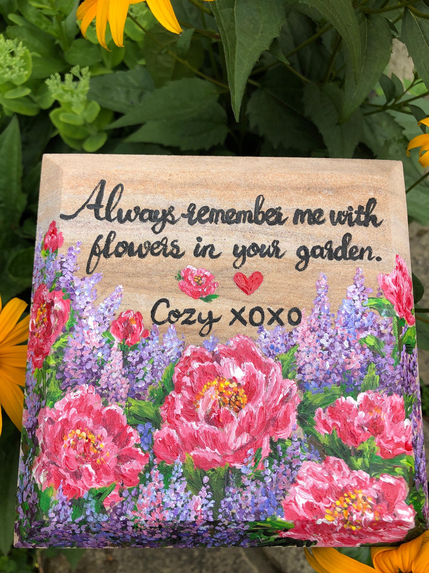 Grandma Garden Stone 6.25x6.25"