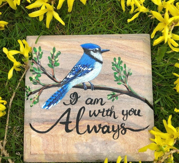 Hummingbird Memorial Stone 6.25x6.25"
