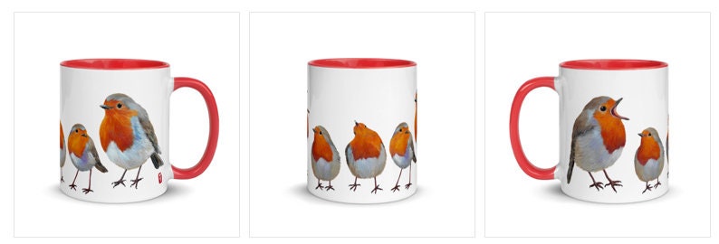 Personalized Robin Mug