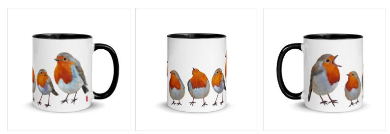 Personalized Robin Mug