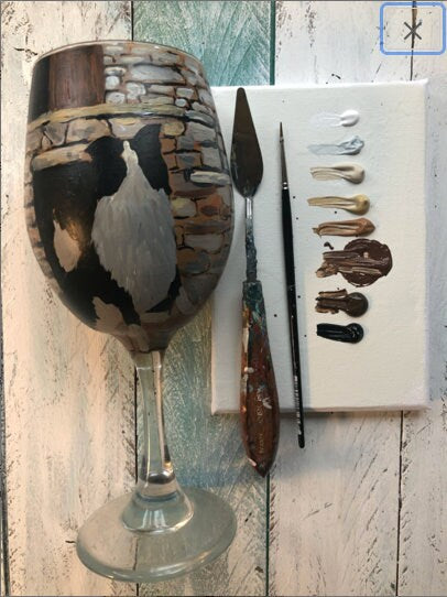 Hand Painted Custom Pet Wine Glass, Personalized Dog Gift, Dog Mom Gift, Dog Dad Gift, Dog Owner Gift, Pet Memorial gift, Pet Lover Gift