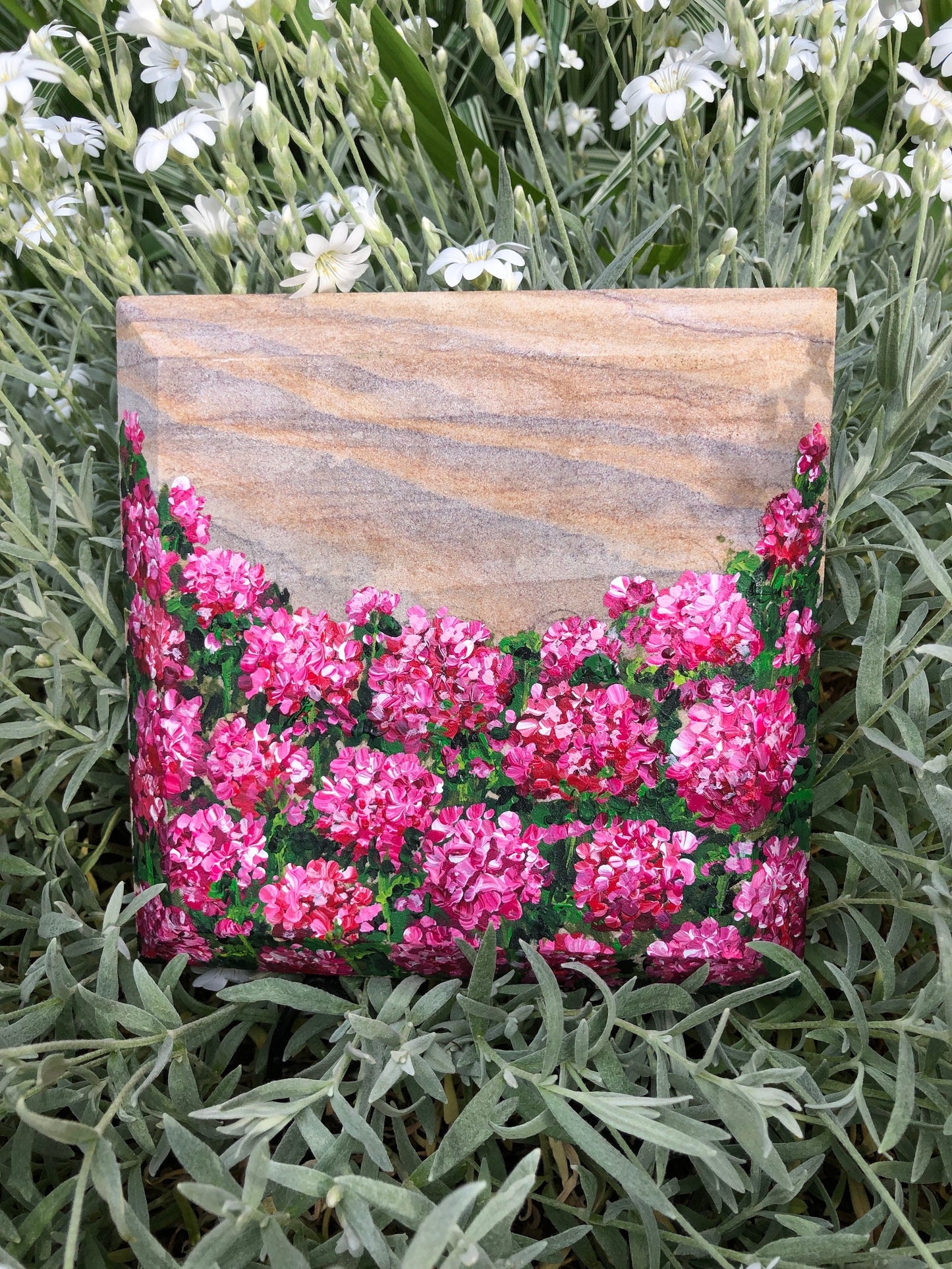 Grandma Garden Stone 6.25x6.25" (3)