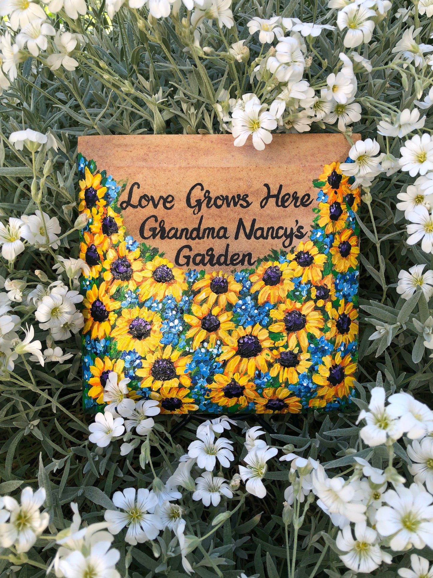 Grandma Garden Stone 6.25x6.25" (3)