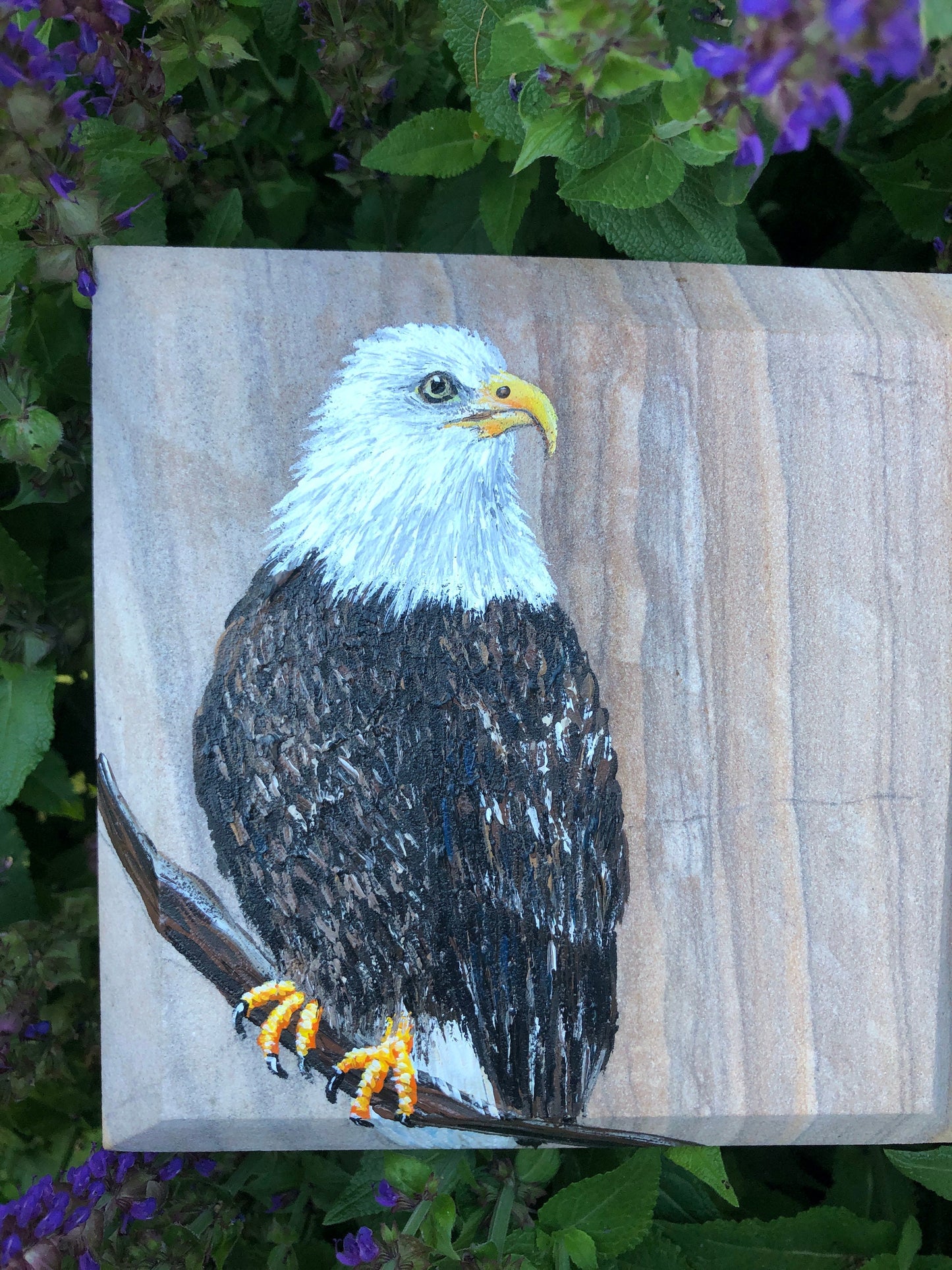 Hawk Memorial Stone