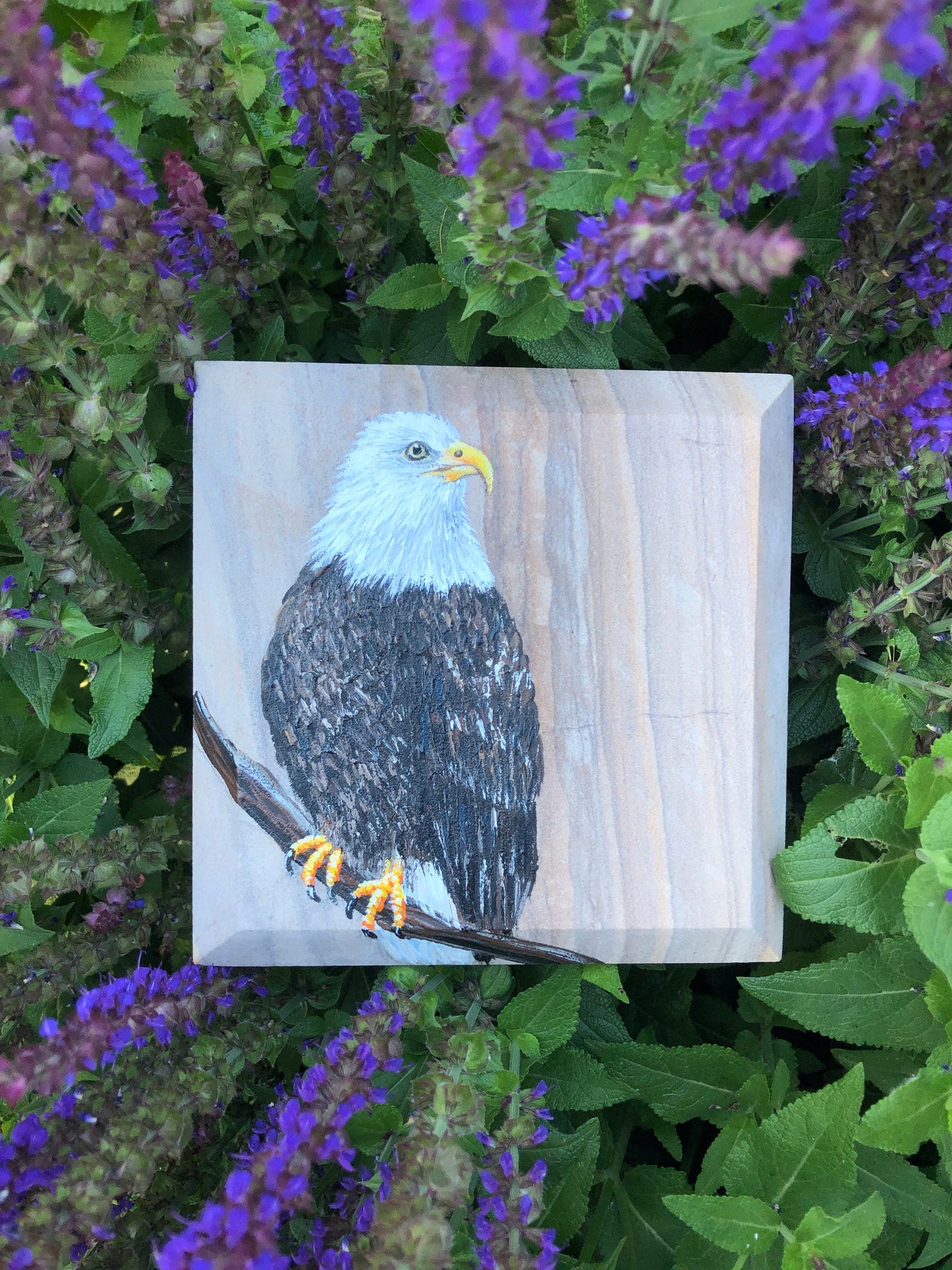 Hawk Memorial Stone