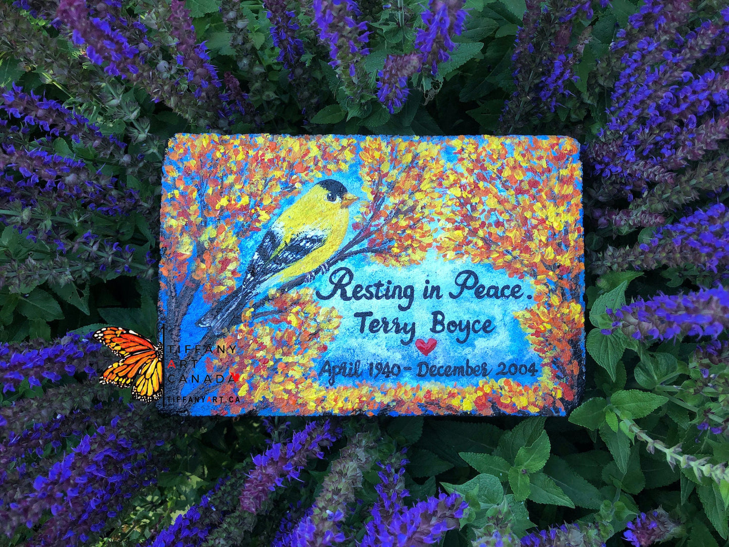 Personalized Memorial Garden Stone