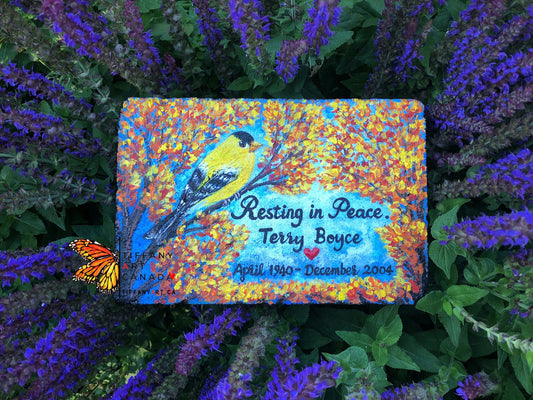 Personalized Memorial Garden Stone