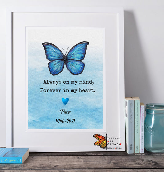 Personalized Memorial Print