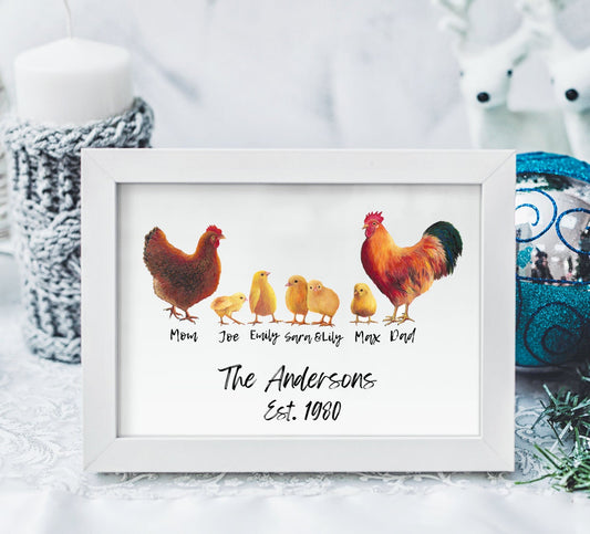 Animal family print