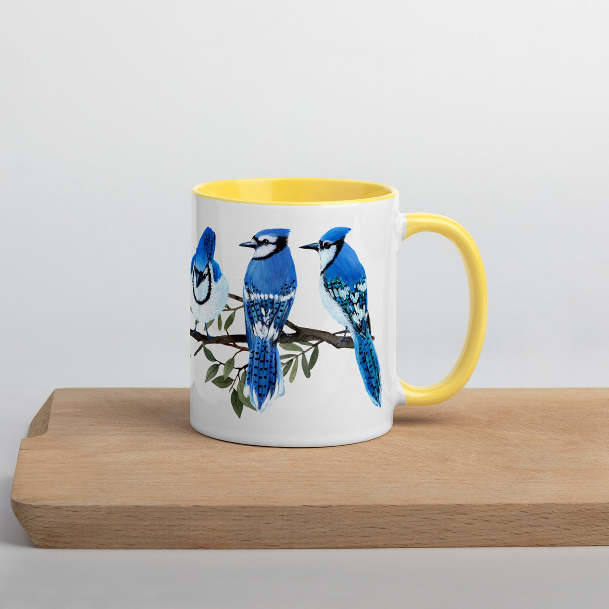 Blue Jay Couple Mug