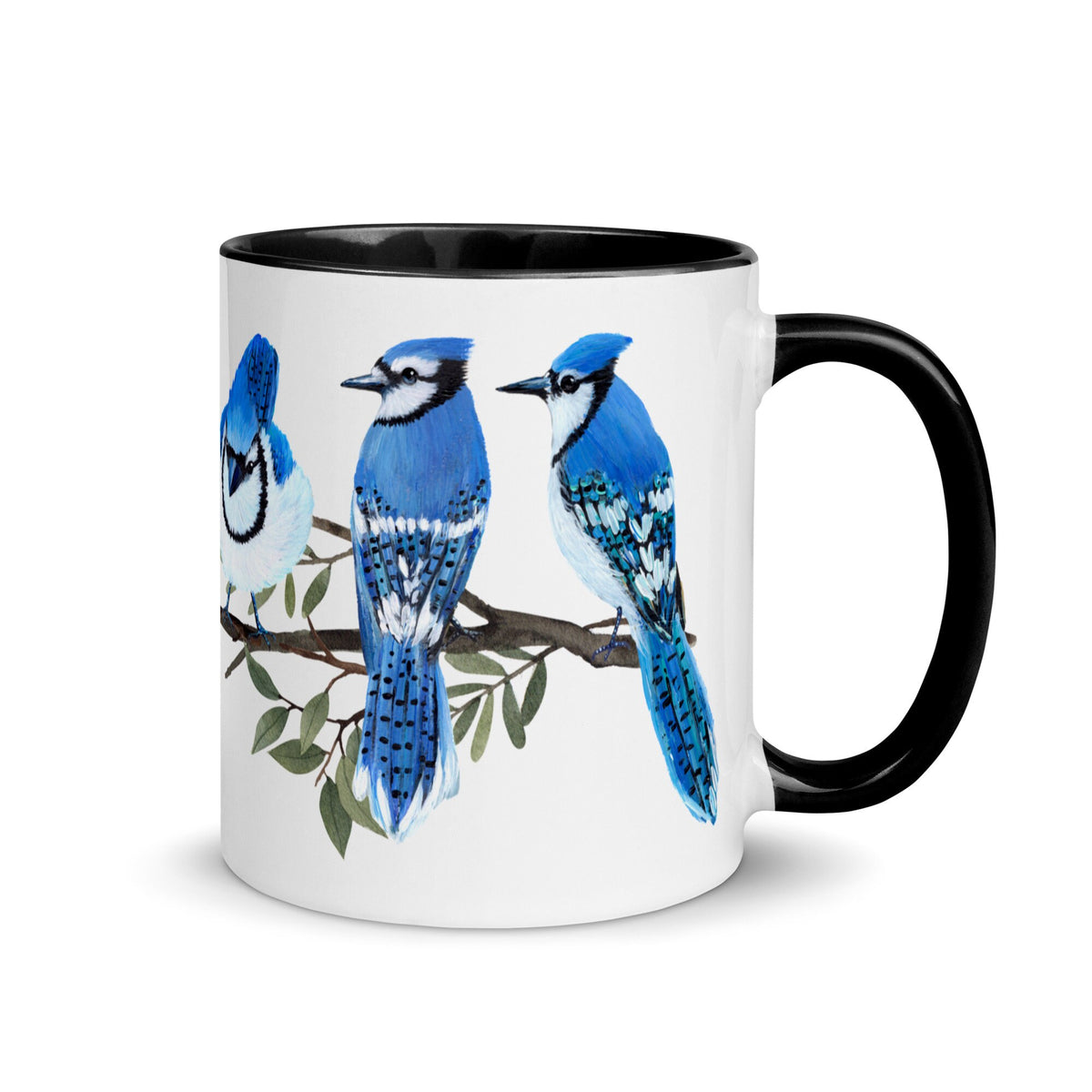 Blue Jay Couple Mug