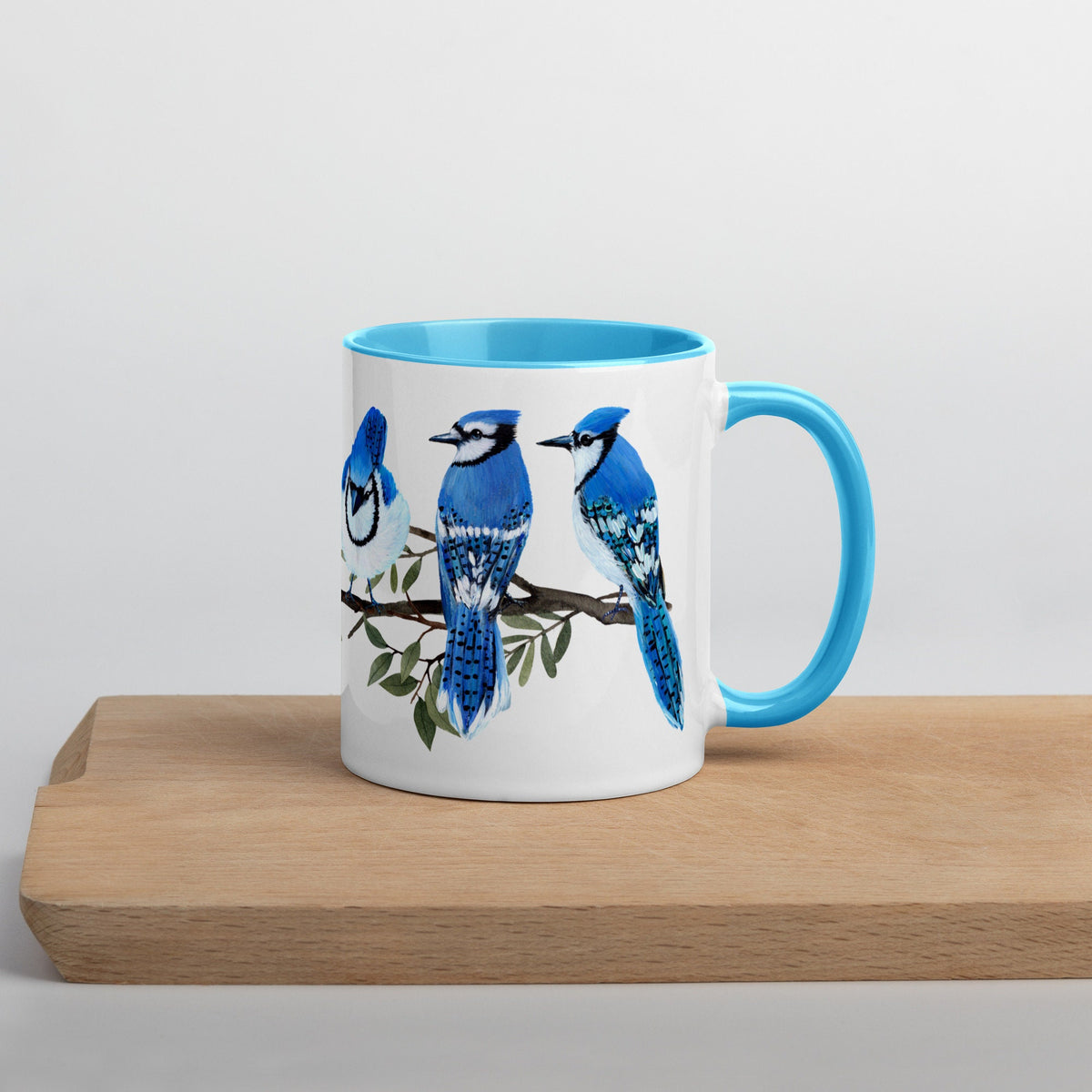 Blue Jay Couple Mug
