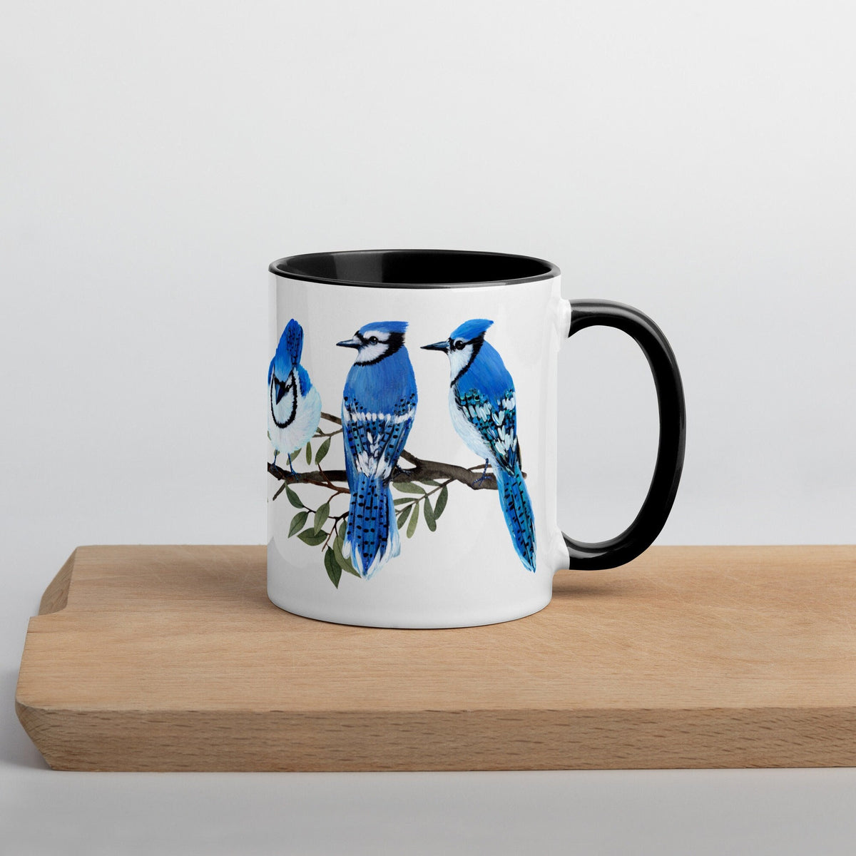 Blue Jay Couple Mug