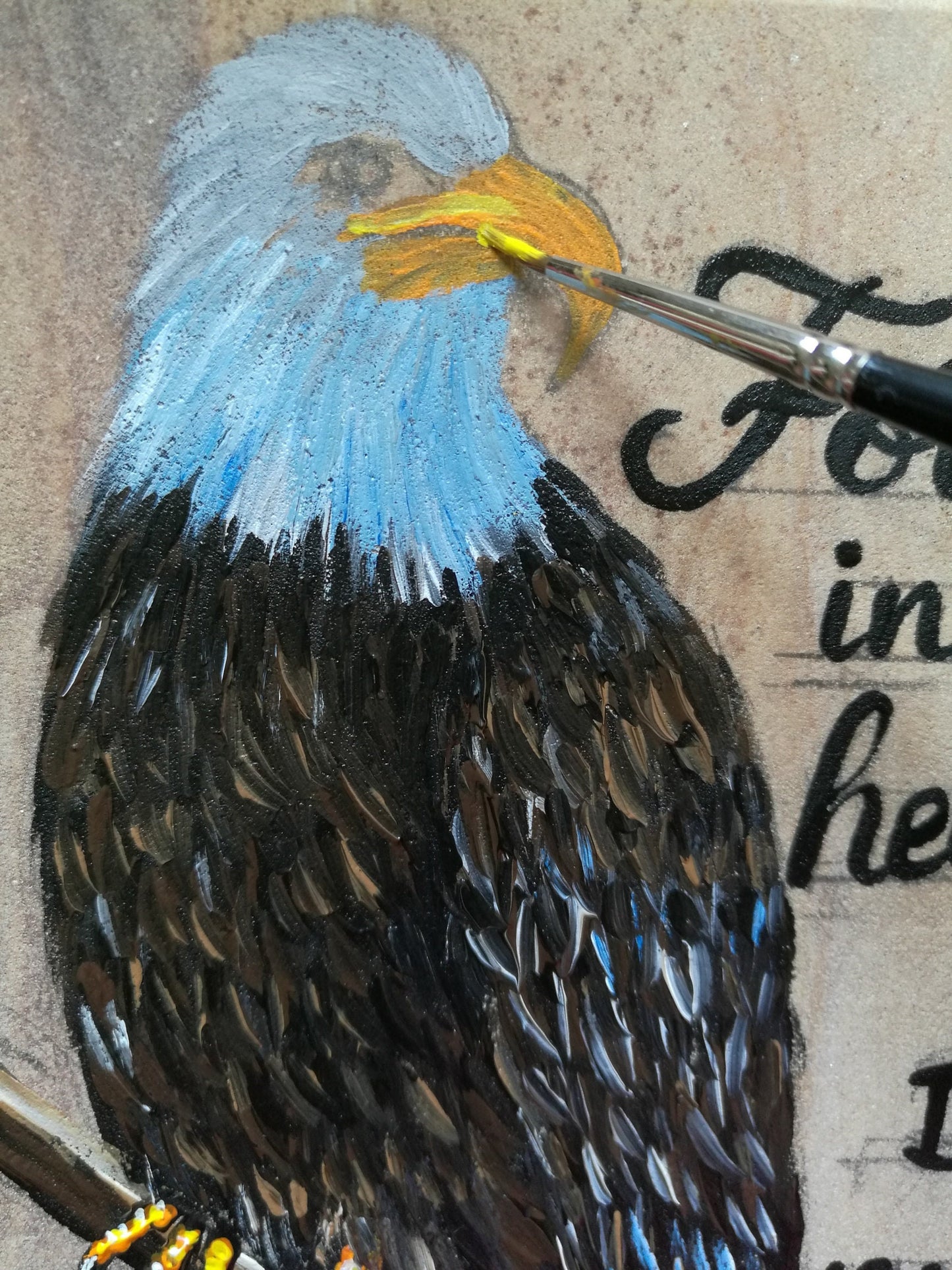 Bald Eagle Memorial Stone
